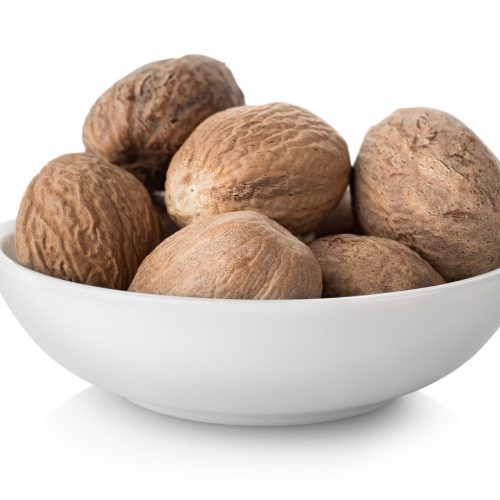 Nutmeg without shell