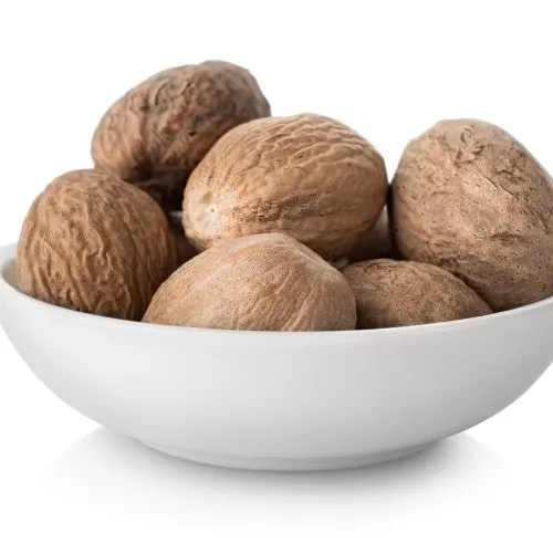 Nutmeg without shell